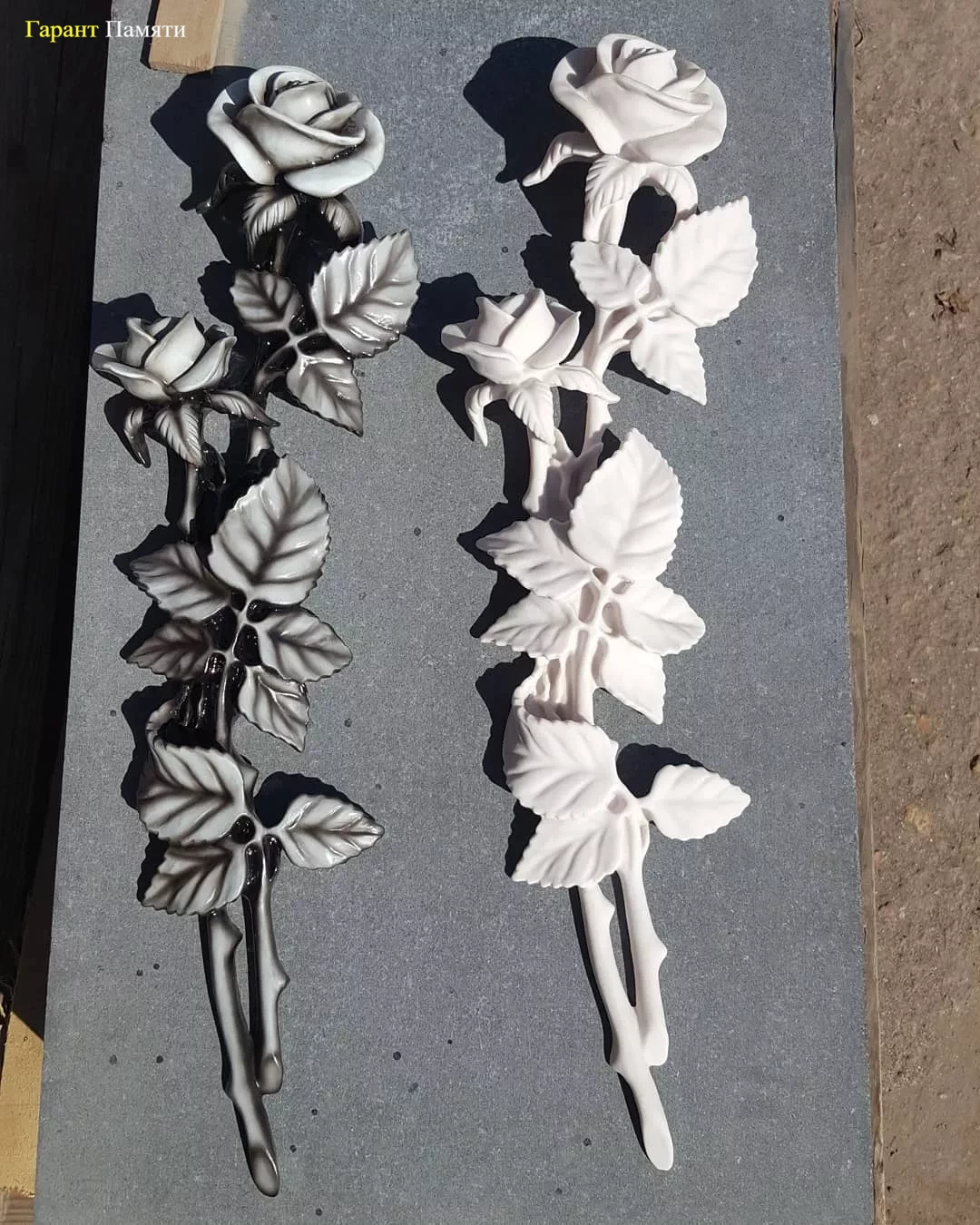 Розы (№24)-барелеф